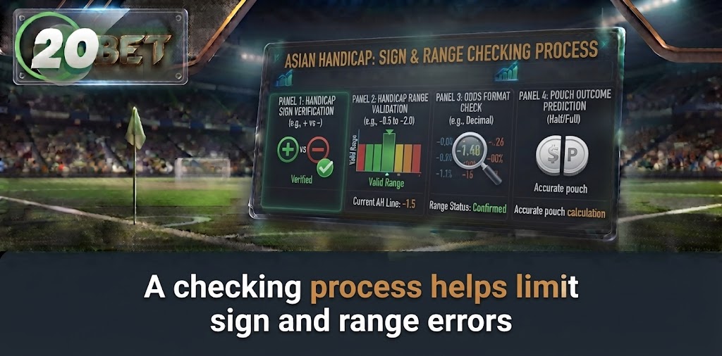 A checking process helps limit sign and range errors