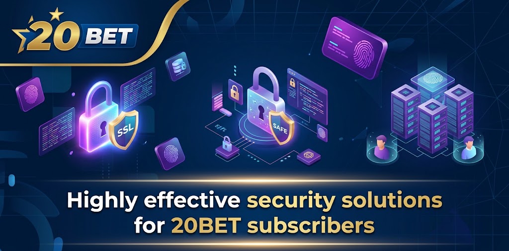 Highly effective security solutions for 20BET subscribers