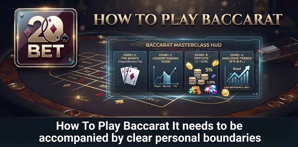 How To Play Baccarat It needs to be accompanied by clear personal boundaries