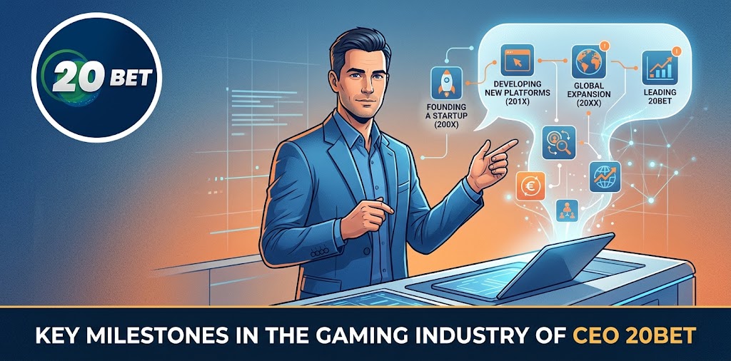 Key milestones in the gaming industry of CEO 20BET