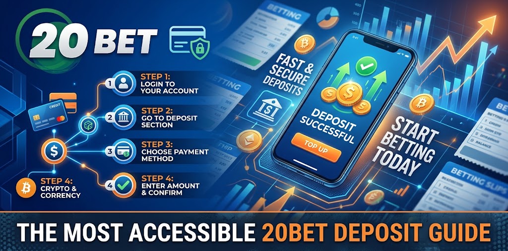 The most accessible 20BET Deposit guide