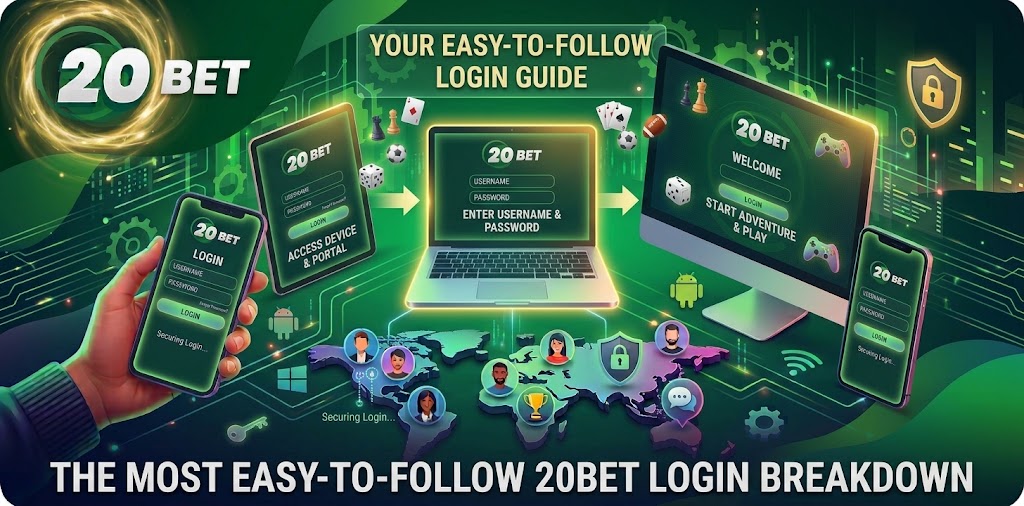 The most easy-to-follow 20BET Login breakdown