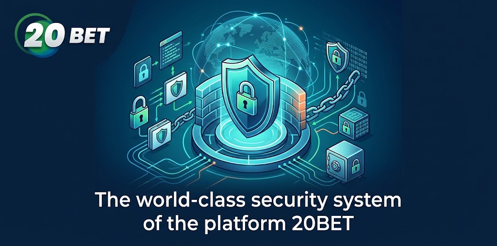 The world-class security system of the platform 20BET